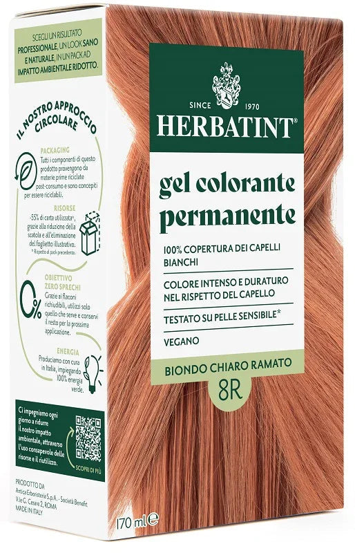 HERBATINT 8R BIONDO CHIARO RAMATO 170 ML - Farmaspeed