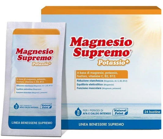 MAGNESIO SUPREMO POTASSIO+ 24 BUSTINE - Farmaspeed