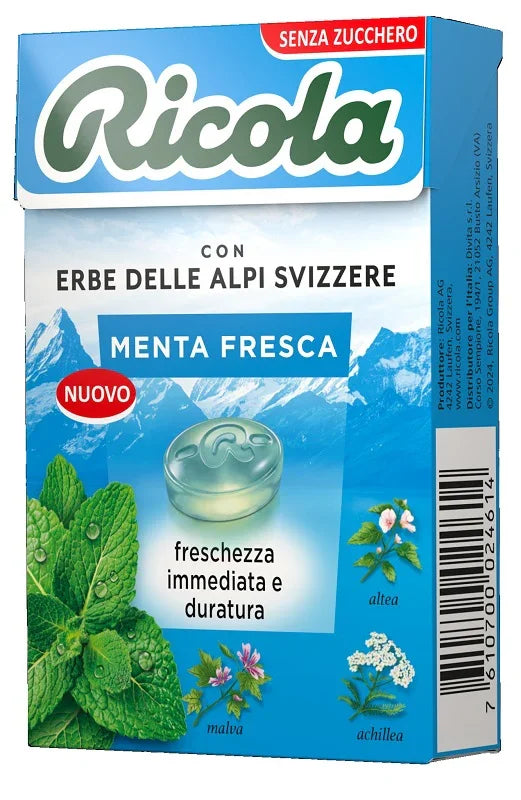 RICOLA MENTA FRESCA 50 G - Farmaspeed