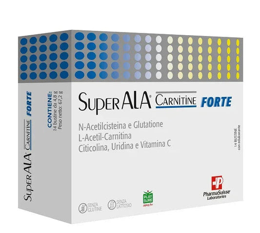 SUPERALA CARNITINE FORTE 14 BUSTINE - Farmaspeed