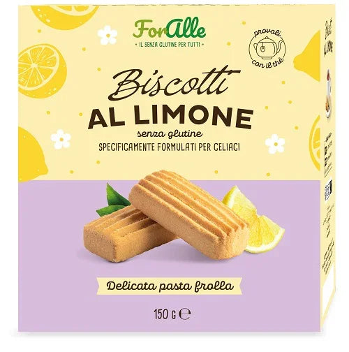 FORALLE BISCOTTI LIMONE 150 G - Farmaspeed