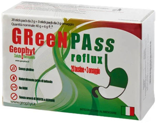 GREEN PASS REFLUX STICKPACK - Farmaspeed