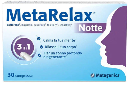 METARELAX NOTTE 30 COMPRESSE - Farmaspeed
