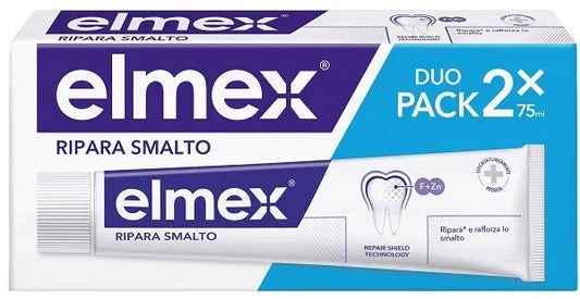 ELMEX RIPARA SMALTO 2 PEZZI 75 ML - Farmaspeed