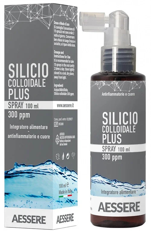 SILICIO COLLOIDALE PLUS SPRAY 300PPM 100 ML - Farmaspeed