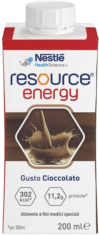 RESOURCE ENERGY CIOCCOLATO 200 ML - Farmaspeed