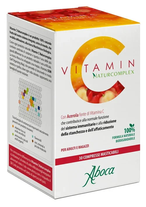 VITAMIN C NATURCOMPLEX 30 COMPRESSE DA 2 G - Farmaspeed