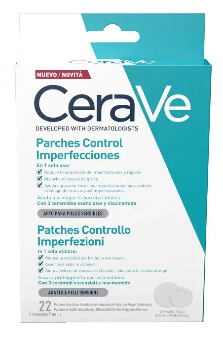 CERAVE PATCHES CONTROLLO IMPERFEZIONI 22 PEZZI - Farmaspeed