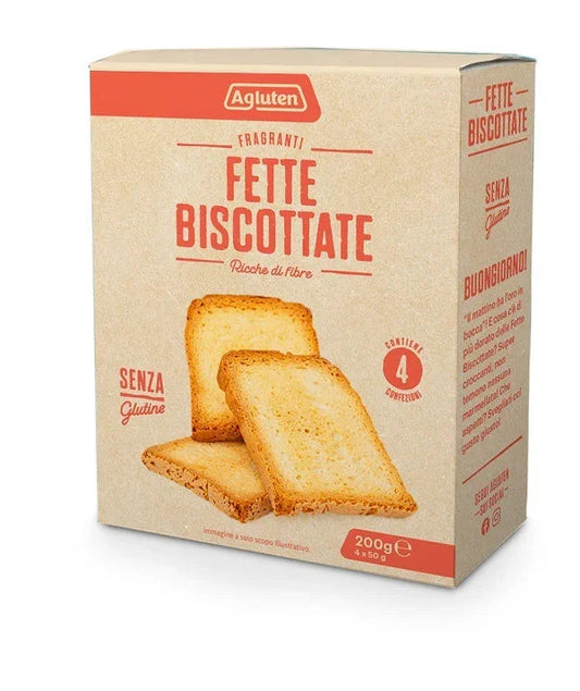 AGLUTEN FETTE BISCOTTATE 200 G - Farmaspeed