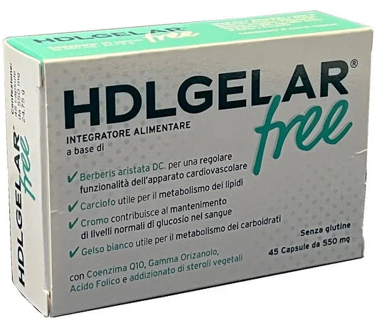 HDLGELAR FREE 45 CAPSULE DA 550 MG - Farmaspeed