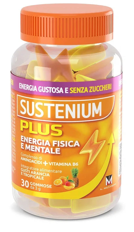 SUSTENIUM PLUS 30 CARAMELLE GOMMOSE 3 G - Farmaspeed
