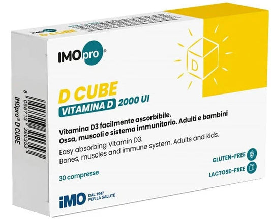 IMOPRO D CUBE 30 COMPRESSE 600 MG - Farmaspeed