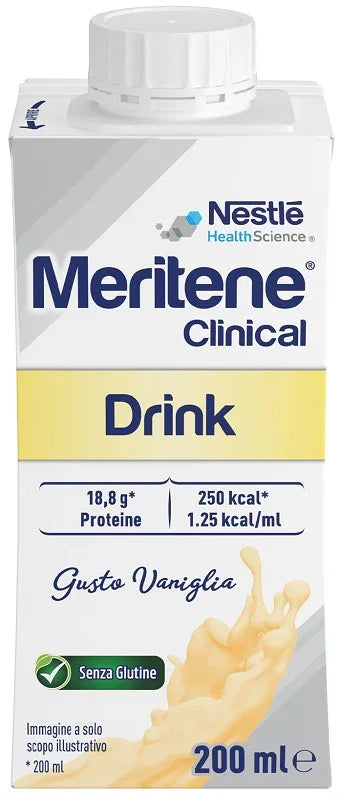 MERITENE CLINICAL DRINK VANIGLIA 200 ML - Farmaspeed