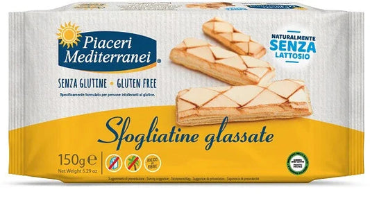 PIACERI MEDITERRANEI SFOGLIATINE GLASSATE 150 G - Farmaspeed