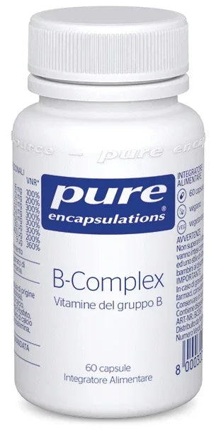 PURE ENCAPSULATIONS B-COMPLEX VITAMINE GRUPPO B 60 CAPSULE - Farmaspeed