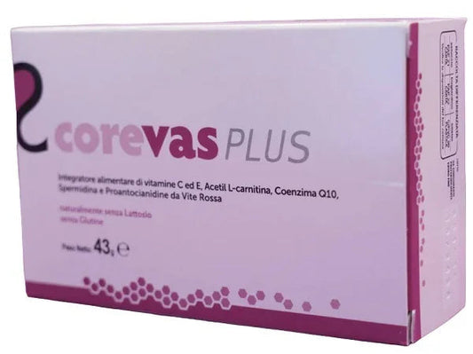 COREVAS PLUS 30 COMPRESSE NUOVA FORMULAZIONE - Farmaspeed