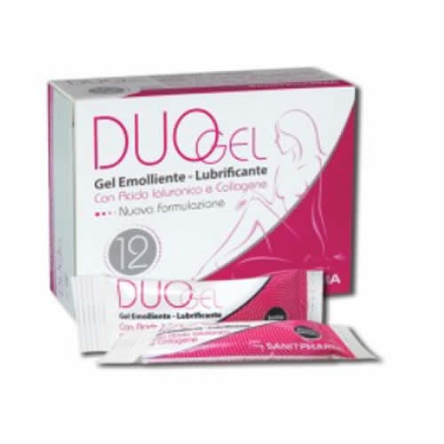 DUOGEL GEL LUBRIFICANTE VAGINALE 12 BUSTINE 4ML.