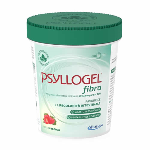 PSYLLOGEL FIBRA FRAGOLA VASO 170 G