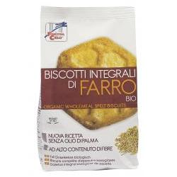 FSC BISCOTTI INTEGRALI DI FARRO BIOA AD ALTO CONTENUTO DI FIBRE CON OLIO DI GIRASOLE SENZA OLIO DI PALMA 400 G