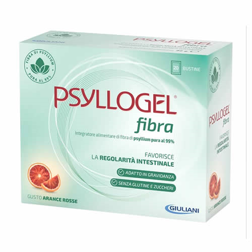 PSYLLOGEL FIBRA ARANCE ROSSE 20 BUSTINE