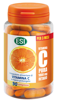 VITAMINA C PURA 1000 MG RETARD 90 COMPRESSE