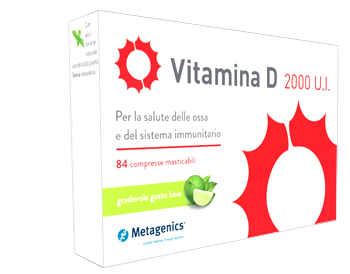 VITAMINA D 2000 UI 84 COMPRESSE