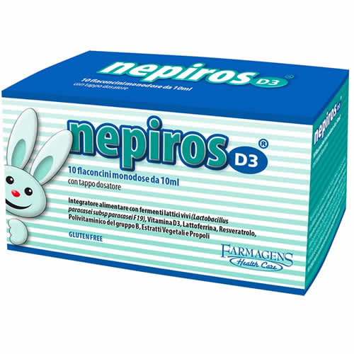 NEPIROS D3 10 FLACONCINI DA 10 ML