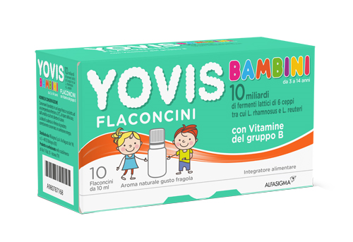 YOVIS BAMBINI FRAGOLA 10 FLACONCINI X 10 ML