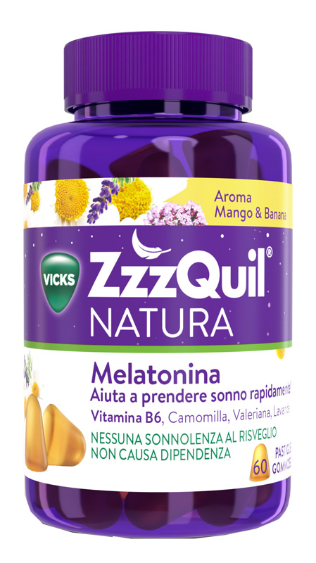 ZZZQUIL NATURA MANGO & BANANA 60 PASTIGLIE