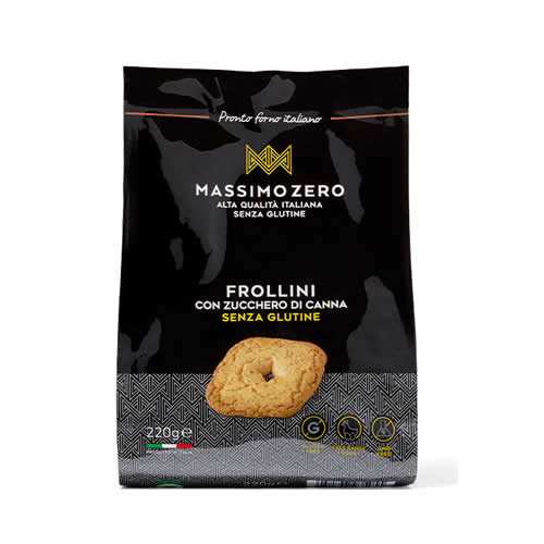MASSIMO ZERO FROLLINI ZUCCHERO DI CANNA SENZA GLUTINE 220 G