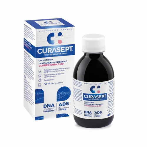 CURASEPT COLLUTORIO 020 200 ML ADS + DNA