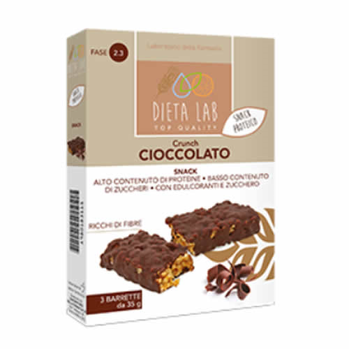 DLAB CRUNCH CIOCCOLATO 3 PEZZI