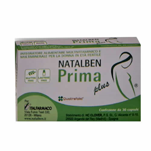 NATALBEN PRIMA PLUS 30 CAPSULE