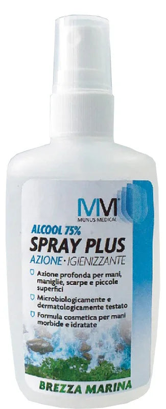 Munus medical igienizzante spray mani e superfici brezza marina 110 ml - Farmaspeed