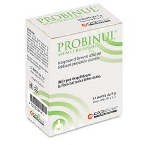 PROBINUL 5 12 BUSTINE 5 G AROMA CIOCCOLATO - Farmaspeed