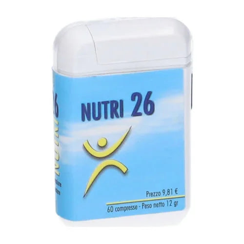 NUTRI 26 INTEGRATORE 60 COMPRESSE - Farmaspeed