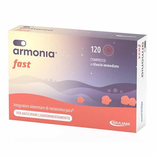 ARMONIA FAST 1 MG MELATONINA 120 COMPRESSE - Farmaspeed