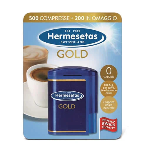 HERMESETAS GOLD 500+200 COMPRESSE 35 G - Farmaspeed