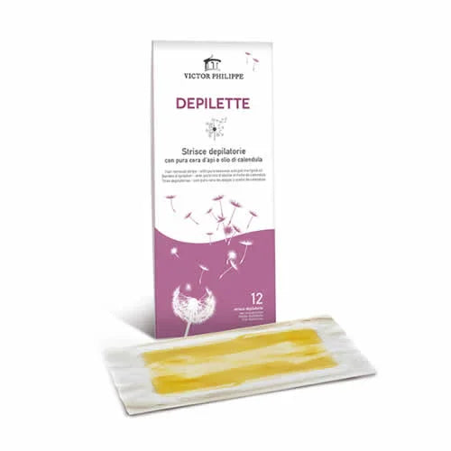 DEPILETTE STRISCE DEPILATORIE PRECERATE 12 PEZZI - Farmaspeed
