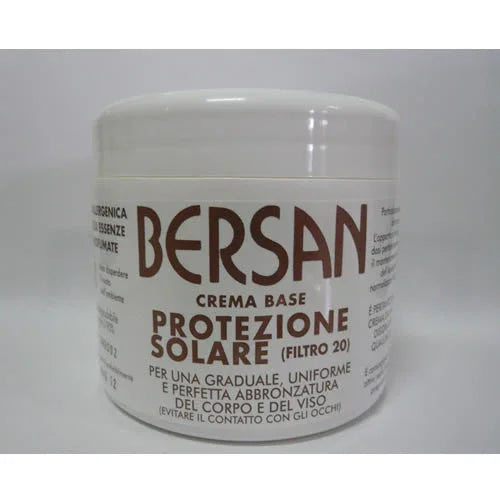 BERSAN CREMA BASE PROTEZIONE SOLARE 500 ML - Farmaspeed