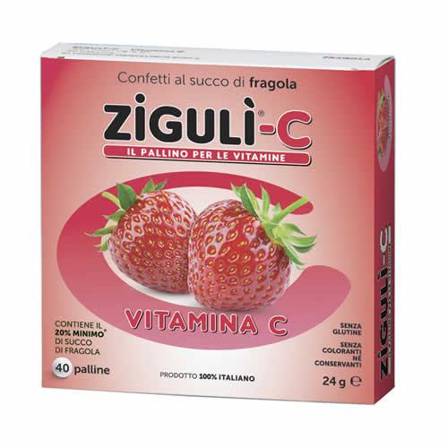 ZIGULI C FRAGOLA 40 CONFETTI 24 G - Farmaspeed