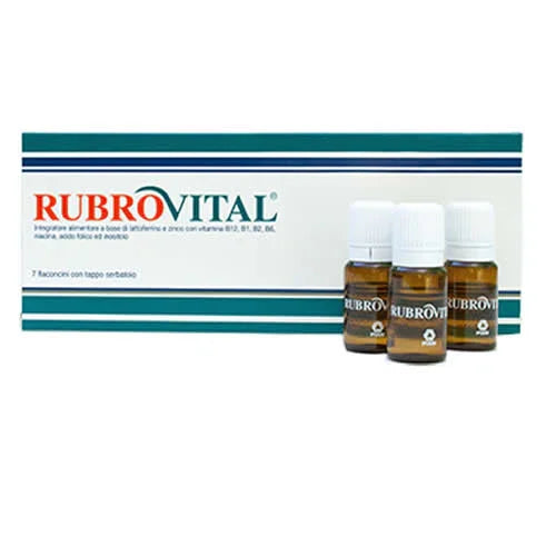 RUBROVITAL 7 FLACONCINI - Farmaspeed