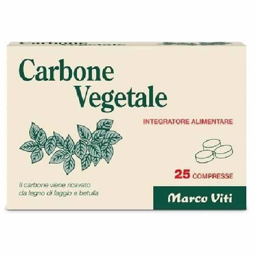 CARBONE VEGETALE 25 COMPRESSE - Farmaspeed