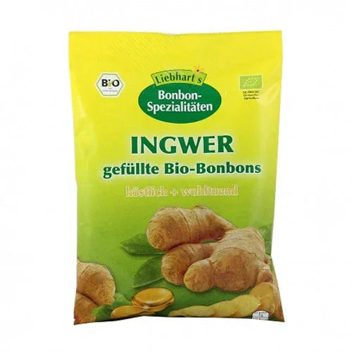 BONBONS ZENZERO BIO 100 G 18 CARAMELLE RIPIENE - Farmaspeed