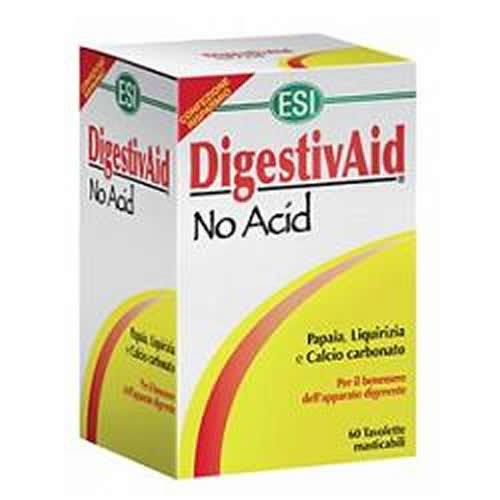 ESI DIGESTIVAID NO ACID 60 TAVOLETTE - Farmaspeed