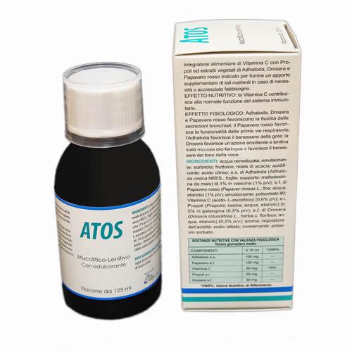 ATOS SCIROPPO MUCOLITICO LENITIVO 125 ML - Farmaspeed