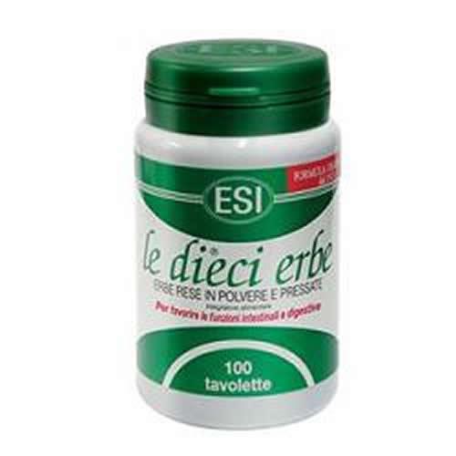 ESI LE DIECI ERBE 100 TAVOLETTE - Farmaspeed