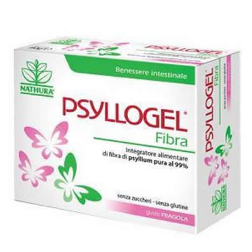 PSYLLOGEL FIBRA FRAGOLA 20 BUSTINE - Farmaspeed