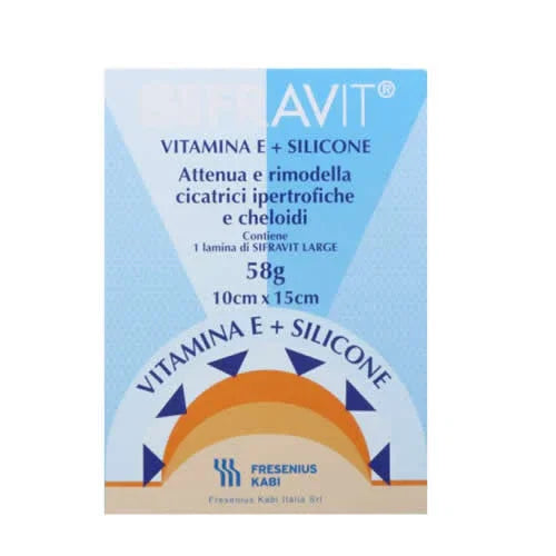 SIFRAVIT PLACCA SILICONE 15X10 CM 1 PEZZO - Farmaspeed
