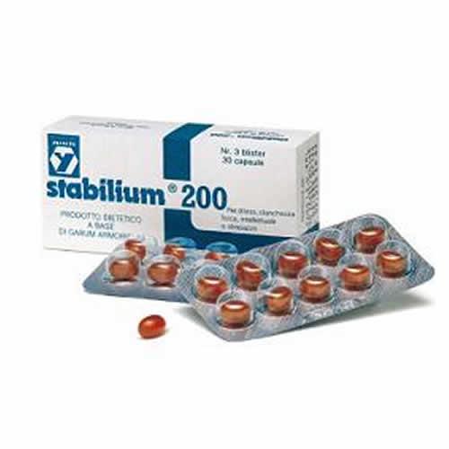 STABILIUM 200 30 CAPSULE - Farmaspeed